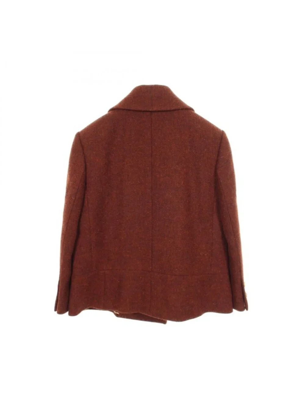 Chanel CC Logo Button Tweed Wool Jacket